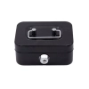 Skarbonka Schowek Zamykana Dwa Kluczyki Metalowa Czarna