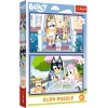 Puzzle - 2x24 - Zabawna Bluey - Trefl 34446
