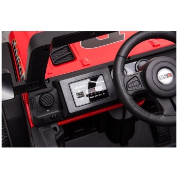 Auto na Akumulator BBH-016 Czerwony