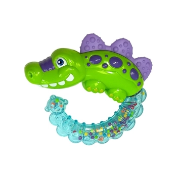 Zestaw Grzechotek Gryzaków Kolorowe Zwierzątka Misiu Żabka