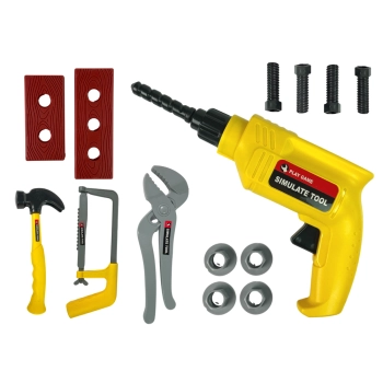 Zestaw Majsterkowicza Wiertarka Młotek Śrubokręty