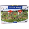 Zestaw Do Złożenia DIY Ranczo Farma Konie Jeźdzcy Jazda Konna