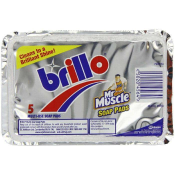 Brillo nawilżone gąbki do naczyń 5 szt