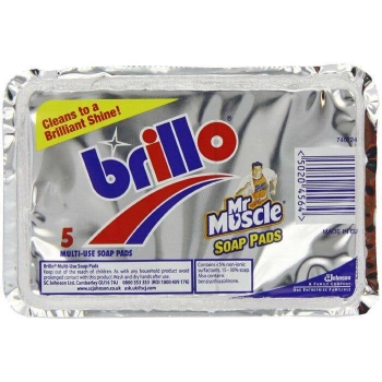 Brillo nawilżone gąbki do naczyń 5 szt