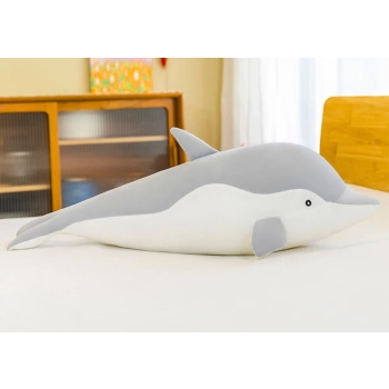 Maskotka Pluszowy Delfin Szary 70 cm