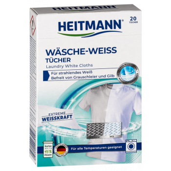 Heitmann Chusteczki Wybielające 20 szt.