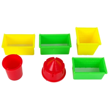 Magiczny Piasek Zestaw Foremki Kolorowe