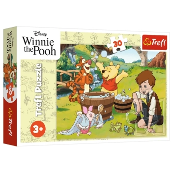 Puzzle - 30 - Dzień z Puchatkiem - Disney Kubuś Puchatek - Trefl 18321