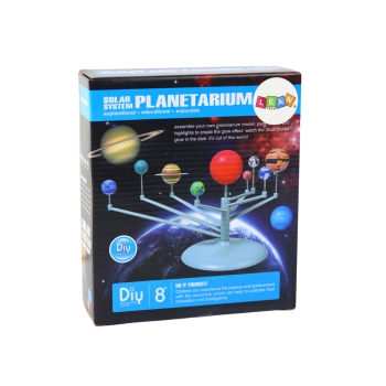 Zestaw Kreatywny Planety Do Złożenia i Pomalowania Słońce 20 El.