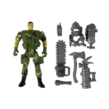 Zestaw Militarny Helikopter Wojskowy Wóz Bojowy Wieża Kontrolna Żołnierz