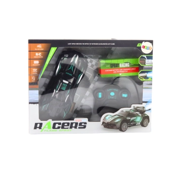 Auto Sportowe R/C Policyjne Czarne Zdalnie Sterowane