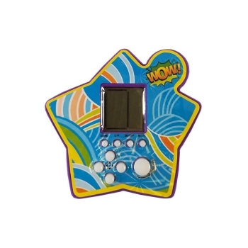 Gra Elektroniczna Kieszonkowa Tetris Gwiazdka Fioletowy