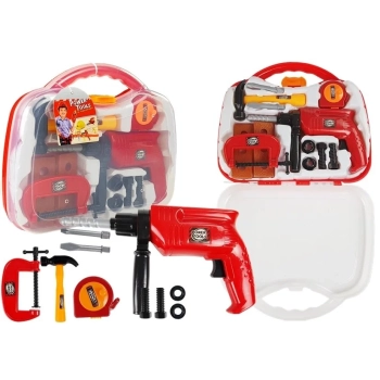 Zestaw Narzędzi w Walizce Wiertarka Śruby