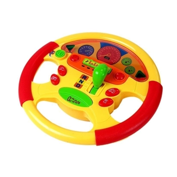 Kierownica Edukacyjna dla Niemowlaka Efekty Dźwiękowe i Świetlne