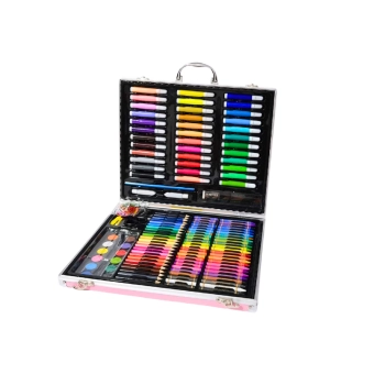 Zestaw Artystyczny W Walizce Z Jednorożcem Różowa 150 EL