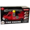 Samochód Ciężarówka Straż Pożarna Czerwona Woda Dźwięki Światła