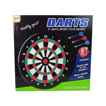 Tarcza Dart z Rzutkami Magnetycznymi 6 Sztuk