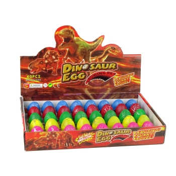 Wykluwające się Magiczne Jajko Dinozaura Rosnące 4 cm Kolory