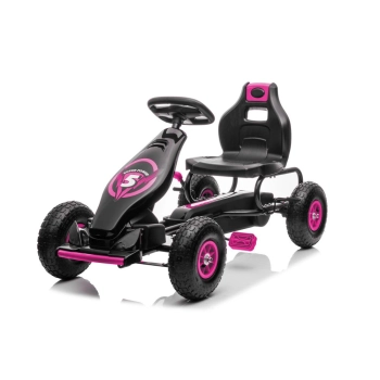 Gokart Na Pedały G18 Różowy