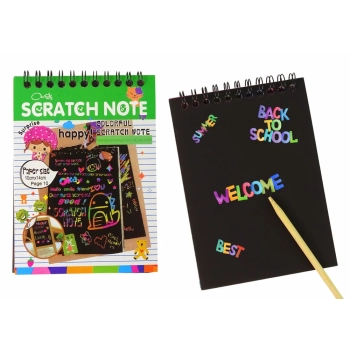 Zdrapywanka Notes Dla Dzieci Zielony