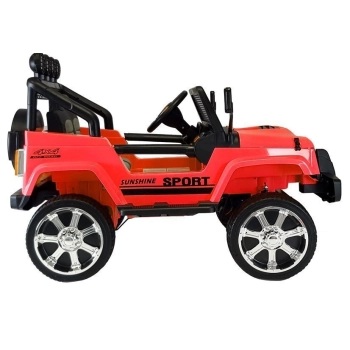 Auto na Akumulator S2388 Jeep Czerwony 4x45W
