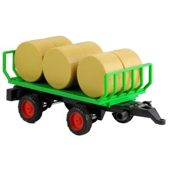 Traktor z Przyczepką z Sianem Świeci Gra 37,5 cm