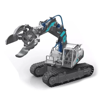 Zestaw 6w1 Maszyny Koparka Gąsiennicowa Hydrauliczna Konstrukcja DIY