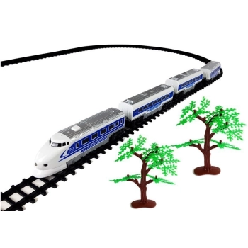 Kolejka Pociąg Pendolino Tory na Baterie z Dźwiękiem i Światłem