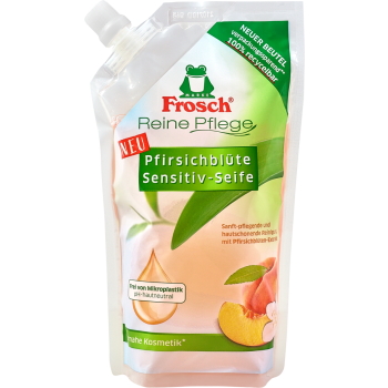 Frosch Pfirsichblute Sensitiv Mydło w Płynie Zapas 500 ml