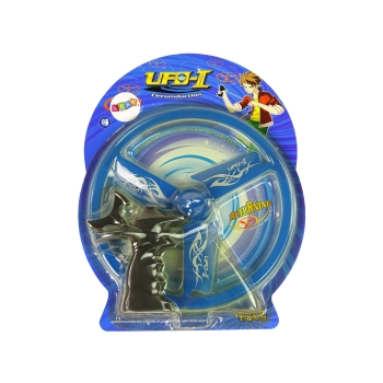 Latający Dysk Ufo Wyrzutnia Niebieski