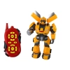 Duży Robot Zdalnie Sterowany R/C Żółty Dźwięk Światła