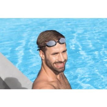 Okulary Do Pływania Lustrzane Czarne Bestway 21066