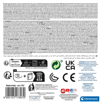Clemmy Koszyk Sensoryczny Sorter Klocki Clementoni 17807