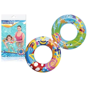 Pompowane Koło Do Pływania Dla Dzieci 56 cm Bestway 36013
