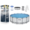 Basen Ogrodowy Stelażowy 427 x 122 cm Bestway 5612X