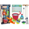 Zestaw do Sprzątania Cleaning Set 11 Elementów AGD Mop Miotła Wiadro