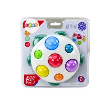 Żółw Sensoryczny Zabawka Tablica Edukacyjna Wypustki Pop-It