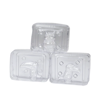 Zestaw Kreatywny Artystyczny Ptaki 3D Gips Farbki