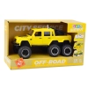 Samochód Terenowy Napęd Frykcyjny Światła Dźwięki Żółty 6x6 1:16