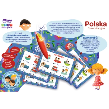 Gra Edukacyjna Magiczny ołówek Polska Trefl 02114