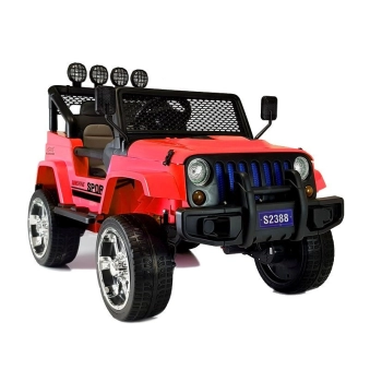 Auto na Akumulator S2388 Jeep Czerwony 4x45W