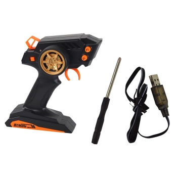 Duże Auto Sportowe Zdalnie Sterowane 1:10 Pomarańczowe