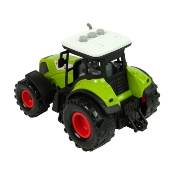 Zestaw Trzech Traktorów Naczepy Opryskiwacz Farma Ciągnik