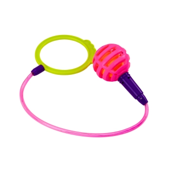 Skakanka Skipper Hula Hop Na Nogę Różowa Diody LED