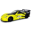 Auto Sportowe Wyścigowe R/C 1:18 Corvette C6.R Żółty 2.4 G Światła