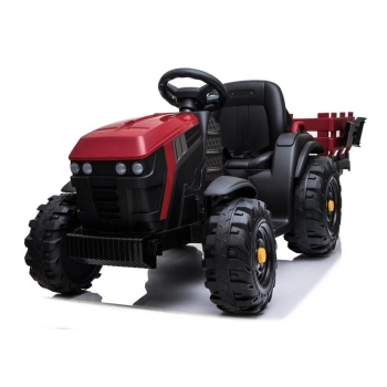 Traktor z Przyczepą na akumulator BDM0925 Czerwony