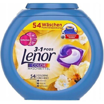 Lenor Waschmittel 3w1 kapsułki Color Orchidee 54 szt.