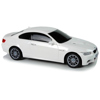 Auto Zdalnie Sterowane BMW M3 Białe Pilot Kierownica 1:18 Dźwięk Światła