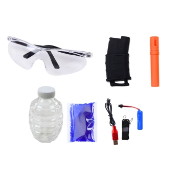 Pistolet Karabin Na Kulki Wodne M416 Automatyczny Okulary Pasek