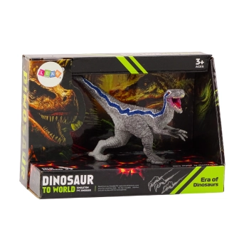 Dinozaur Figurka Kolekcjonerska Velocitaptor Szary 1El